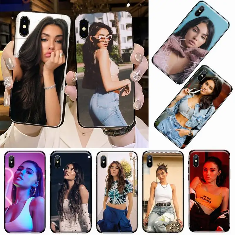 

Madison Beer singer Phone Case For iphone 12 11 13 7 8 6 s plus x xs xr pro max mini