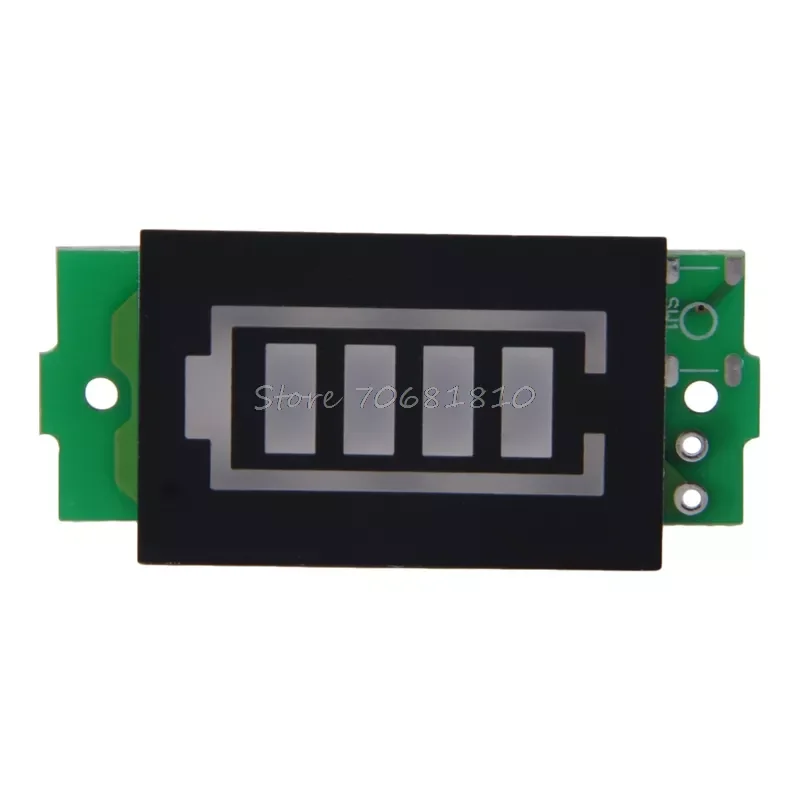 

3.7V Lithium Battery Capacity Indicator Module 4.2V Blue Display Tester