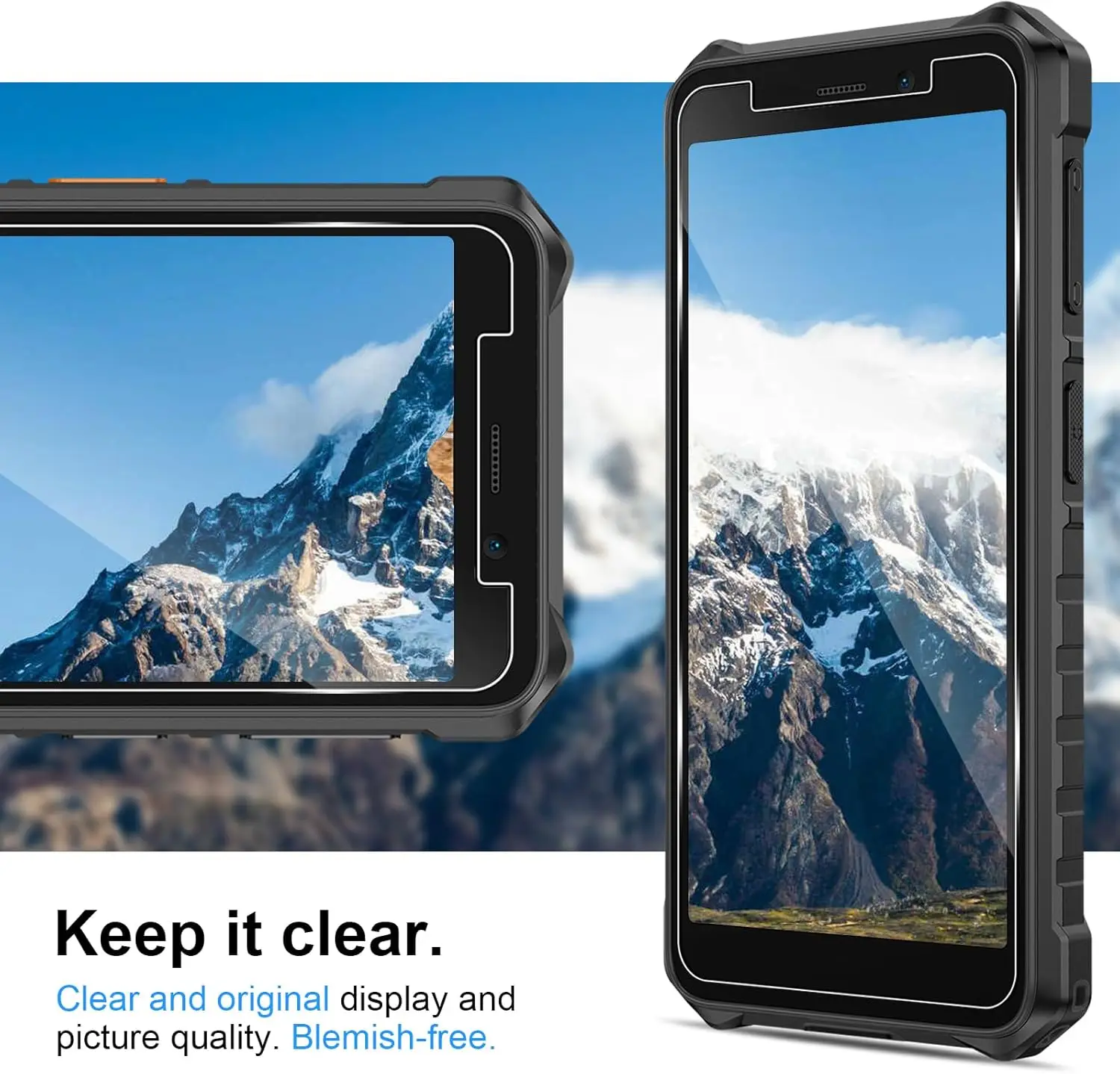Защитное стекло 2.5D 9H для Ulefone Rugking 2 Pro (art.: 3920da0302268) - 3920da0302268