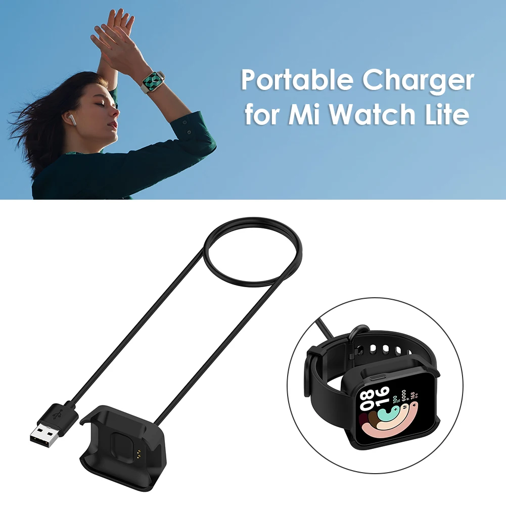 

Блок питания для умных часов, зарядное устройство, подставка для Xiaomi Mi Watch Lite Redmi, портативная Магнитная Беспроводная зарядная док-станция