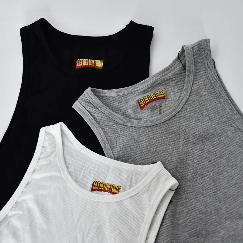 

Get Better Today Sport Tank Top High Quality Gym Clothing The GBT Brand Fitness Traning Breathable US Size Men Tops