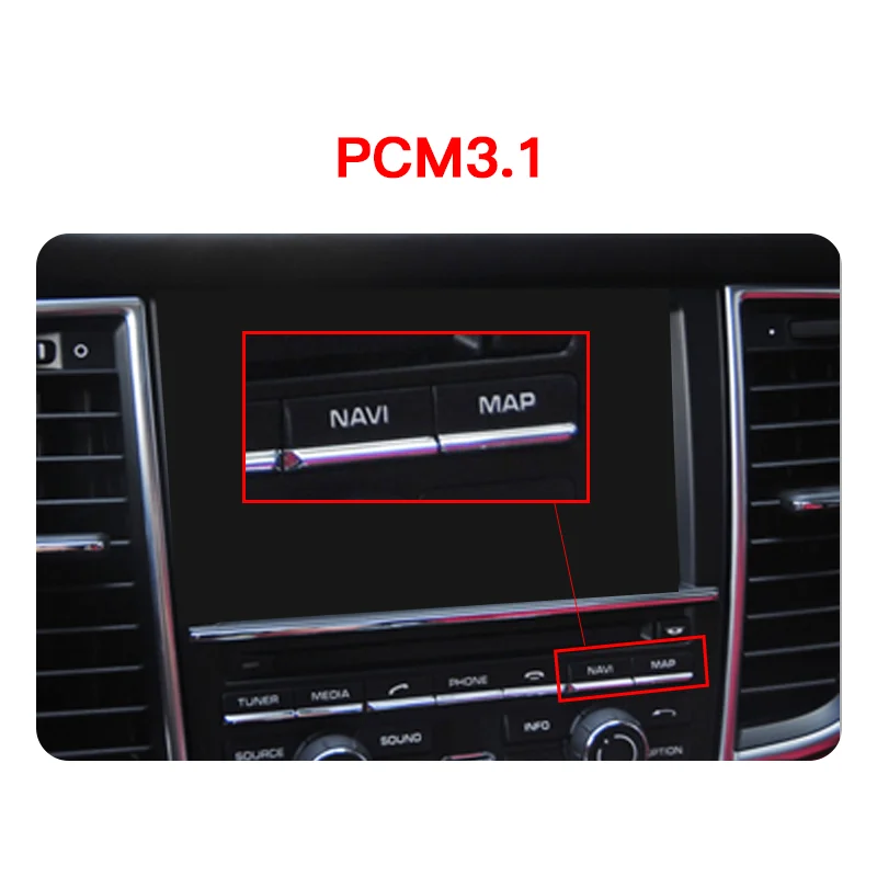 

Беспроводной модуль Carplay AUTOABC для Porsche PCM3.1 PCM4.0 Cayenne Macan 911 Panamera Bosxter Android, автомобильные аксессуары