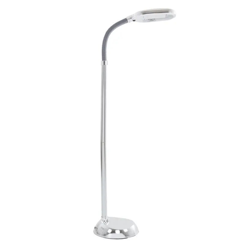 

Adjustable CFL Floor Lamp with Dimmable Light and Bendable Neck