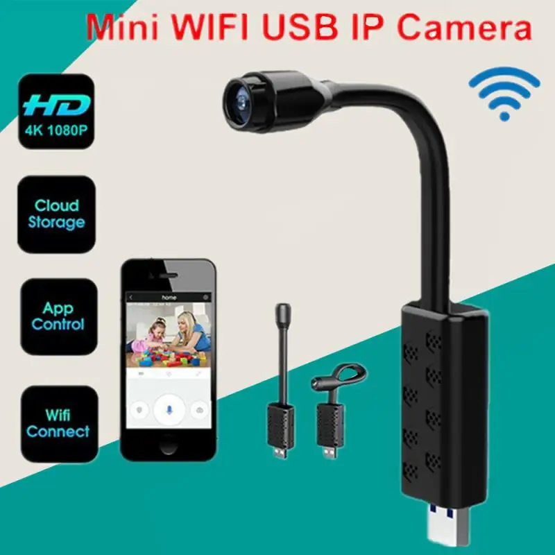 

Mini Camera HD 1080P Camcorders Wifi Portable P2P IP AP Remote Control Wireless USB Surveillance Camera With Motion Detection