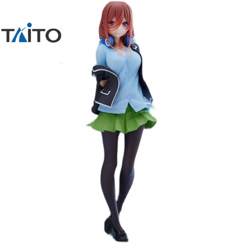 

TAiTO Coreful The Quintessential Quintuplets Nakano Miku Uniforms Renewal Ver. Anime Figure Model Action Figure Kids Toys Gift