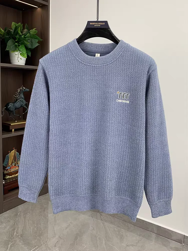  Высококачественный мужской свитер трикотажный осенняя и зимняя мода новая