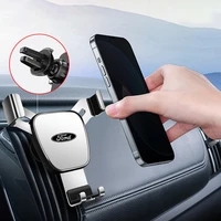 car cellphone holder air vent outlet mount clip mobile phone holder abs mount support universal interior accessories for ford