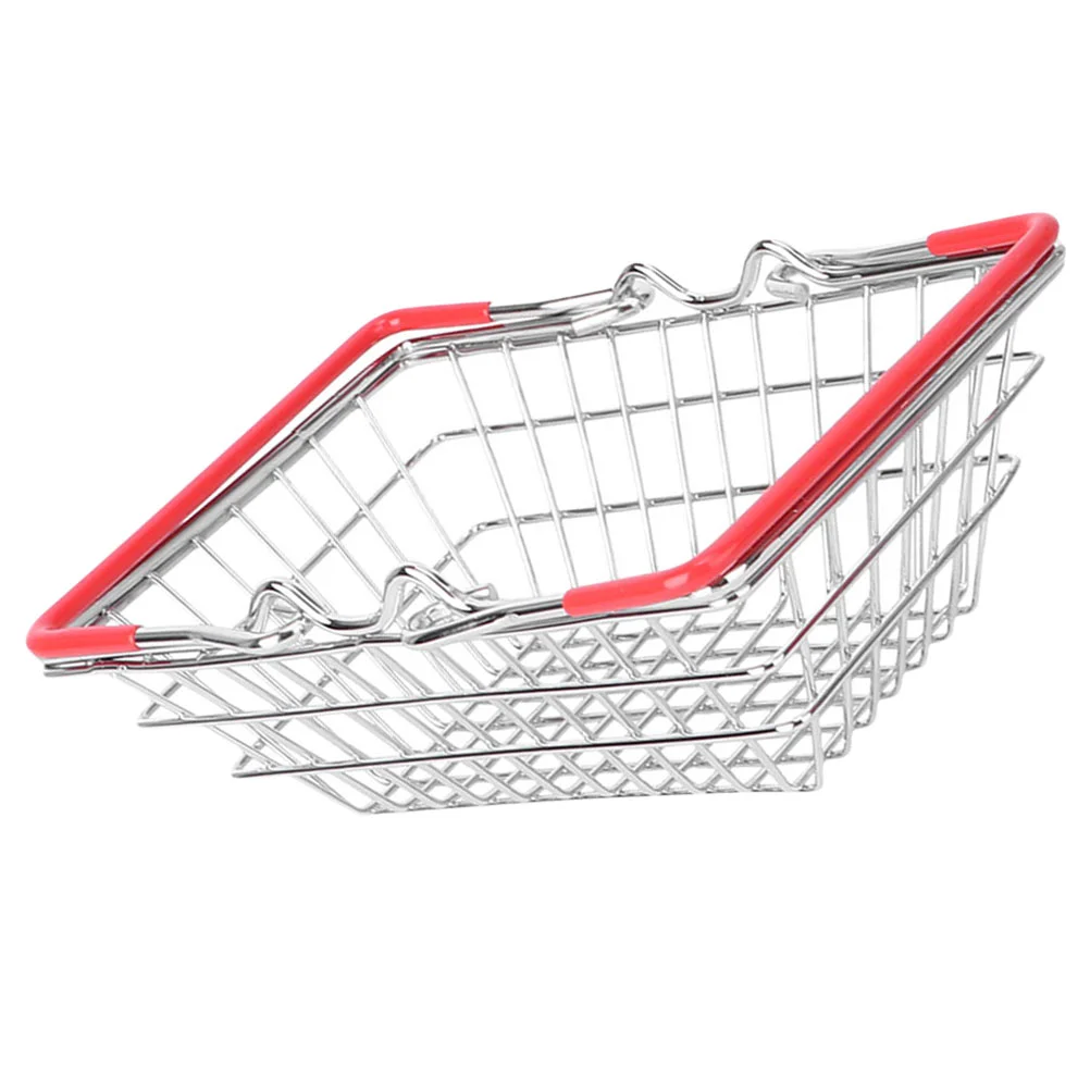 

Детская игрушка, продуктовая корзина, металлическая мини-корзина