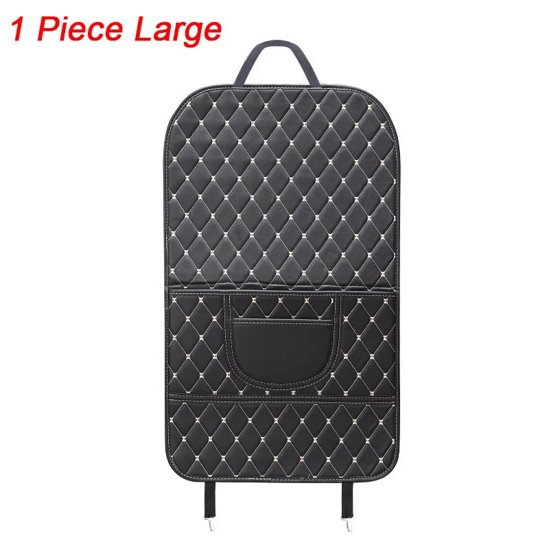 

Автомобильный Противоударный Кожаный Защитный Чехол На Спинку Сиденья С Карманом Для Хранения, Детская Безопасность