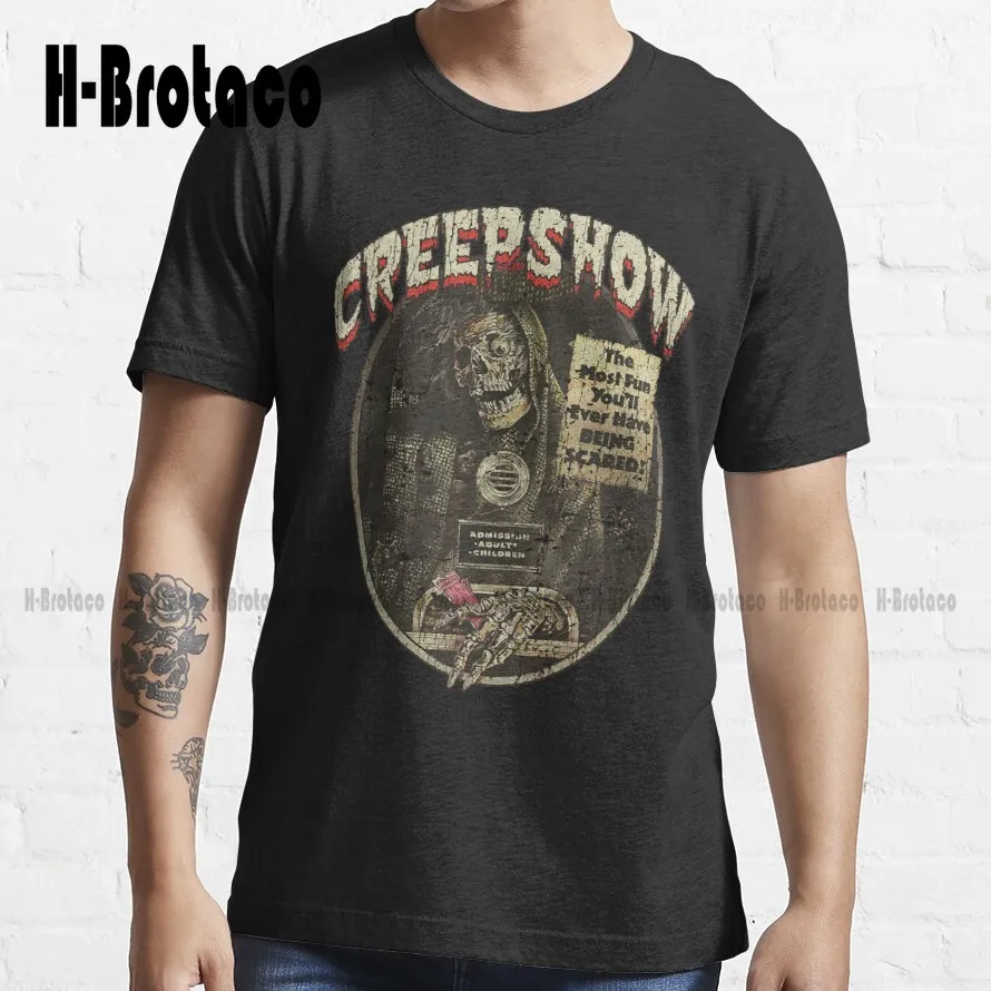 

Creepshow 1982 Trending T-Shirt Custom Aldult Teen Unisex Digital Printing Tee Shirts Creative Funny Tee Xs-5Xl Unisex Retro