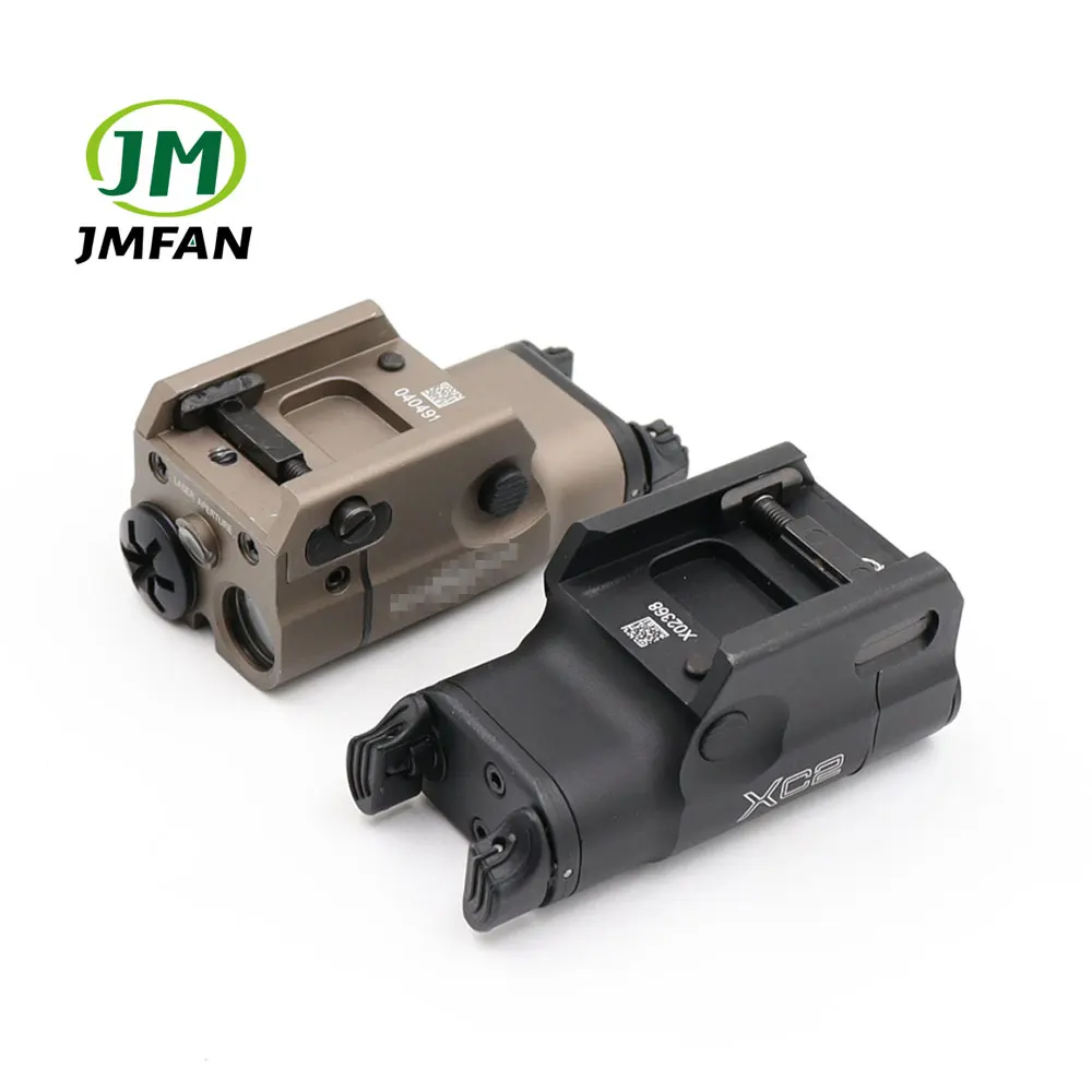 

XC2 Laser Light Compact Pistol Flashlight With Red Dot Laser Tactical LED MINI White Light 200 Lumens Airsoft Flashligh