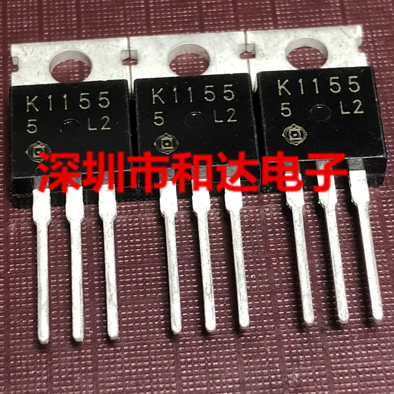 

5PCS-10PCS K1155 2SK1155 MOS TO-220 450V 5A ORIGINAL STOCK NEW