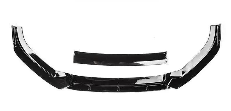 4 шт./компл. ABS картина из углеродного волокна передний бампер спойлер для губ