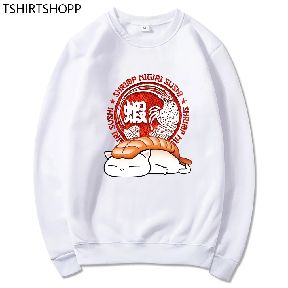 Толстовка женская оверсайз с капюшоном и круглым вырезом в стиле Харадзюку |