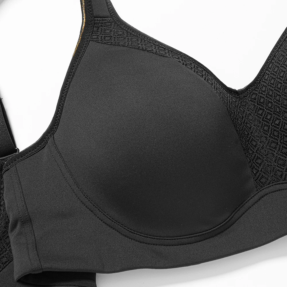 Women's Sports Bra Bounce Control Underwire Maximum Support High Impact Plus Size Sportwear Gym Training Running Vest Underwear