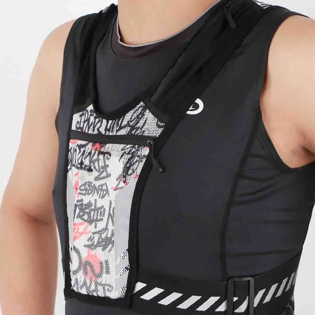 Trapezoidal Chest Bag Breathable Comfort Vest Bag For Running