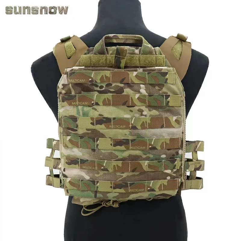 Sunsnow CP 500D CORDURA JPC2.0 Molle Backpack Zip On Panel 1.0 JPC Jasmine Tactical Vest Accessories