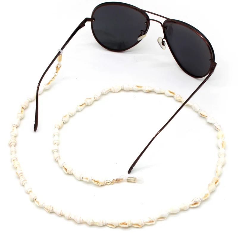 

Reading Glasses Chain Shell Sunglasses Holder Neck Strap Rope Ornaments Necklace Eyeglass Glasses String Lanyard