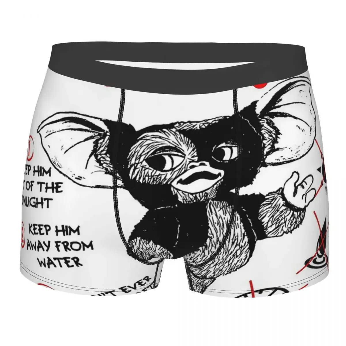 The Rules Gremlins Film Трусы Дышащие трусы Мужское нижнее белье Сексуальные шорты Боксеры