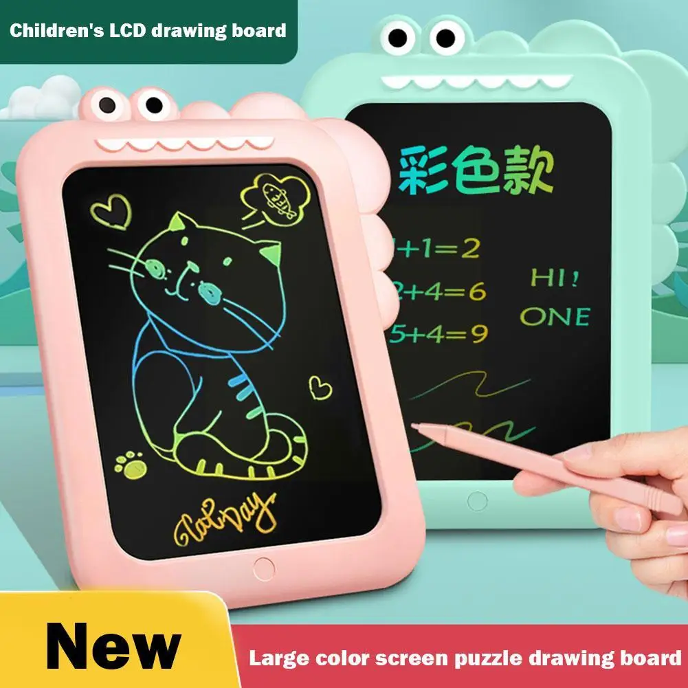 

Cartoons Graffiti Painting Copy Pad LCD Screen Smart Writing Kids Toy Erasable Electronic Handwriting Drawing Board Tablet D0J3