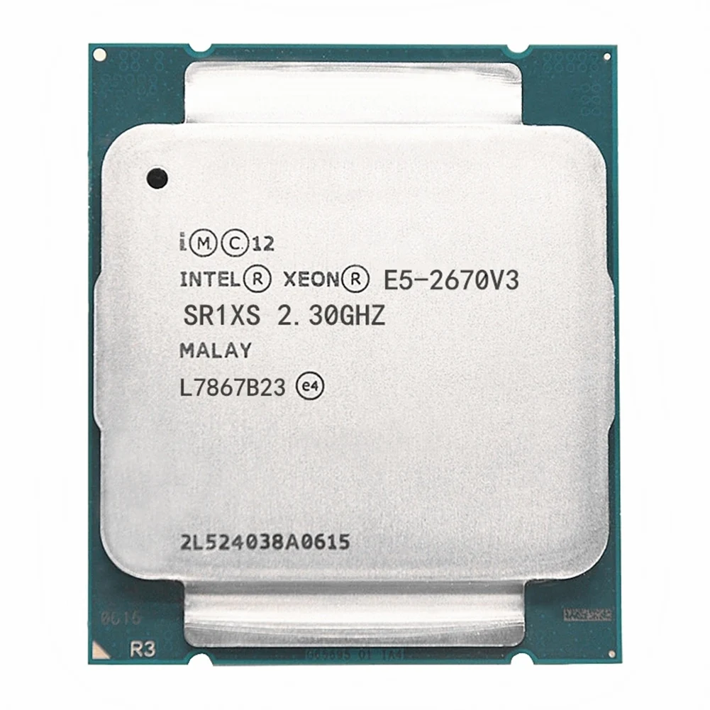 

For Intel Xeon CPU E5-2670 V3 SR1XS X99 2.30GHZ 30M 12-CORES E5 2670 E5 2670 V3 LGA2011-3 Processor