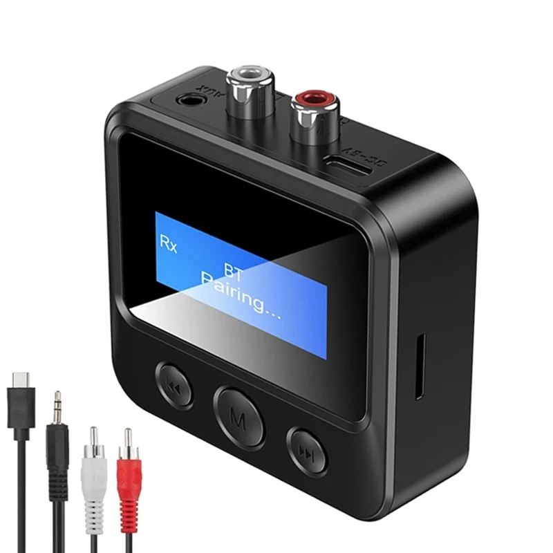

Bluetooth 5,0 передатчик приемник EDR Беспроводной адаптер USB ключ 3,5 мм AUX RCA для ТВ ПК наушников дома HIFI аудио
