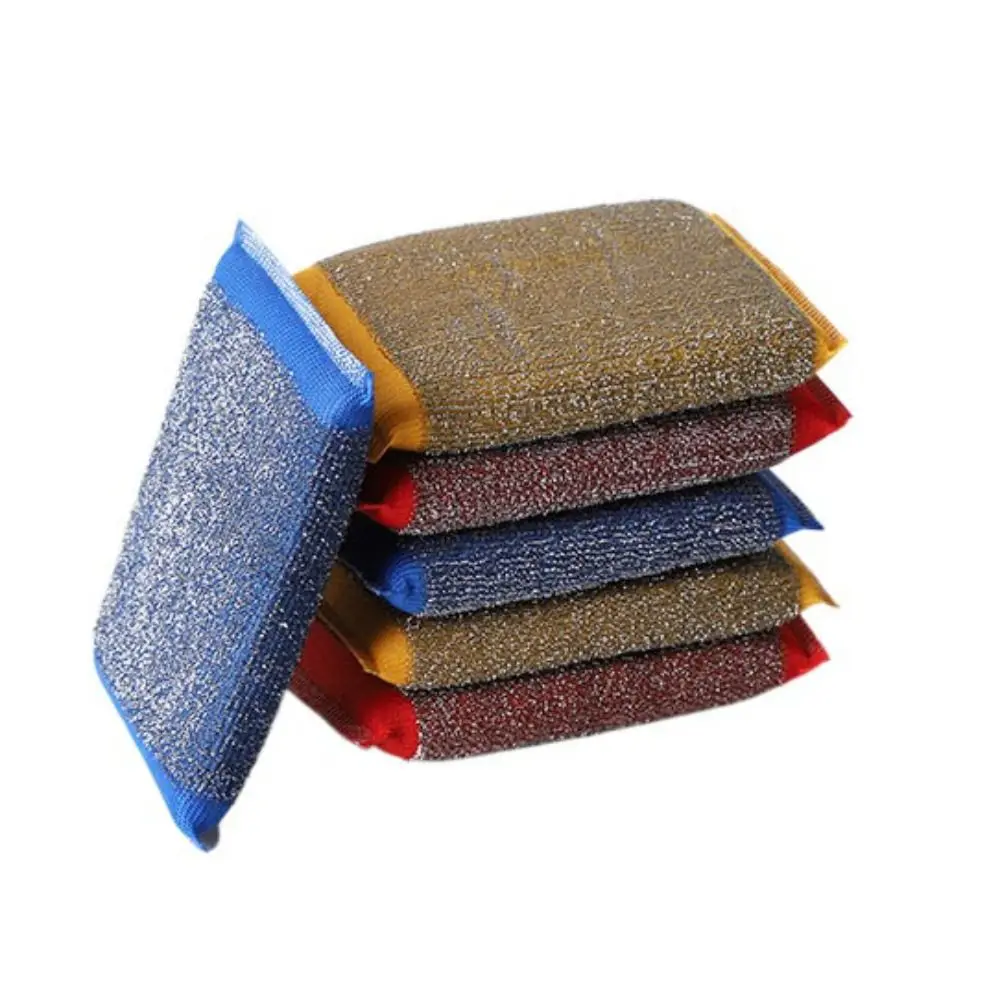 

6 шт. губки из нержавеющей стали для мытья посуды