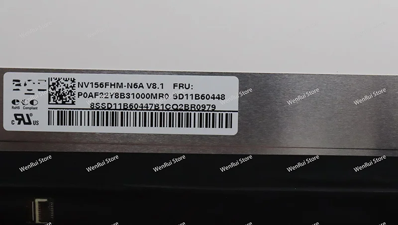 15.6 Φ V8.1 Fit дюймовый экран ноутбука N156HCA-EAA IPS Full View 72% цветовая гамма 30PIN EDP FHD x
