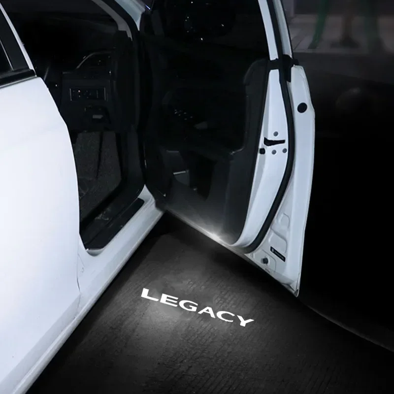 2 шт. для Subaru Legacy BE BH 2010-2017 светодиодные дверные приветственные огни призрачного