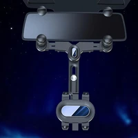 car phone holder 360 degree rotatable adjustable navigation universal rearview mirror mobile phones bracket accessories