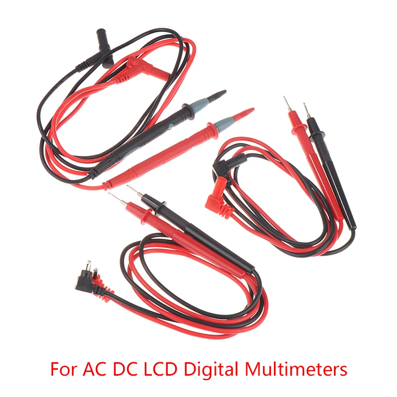 

Multimetros Multimeter Test Leads Probes Cooper Wires Test Lead Wire Probe Cable For AC DC LCD Digital Multimeters