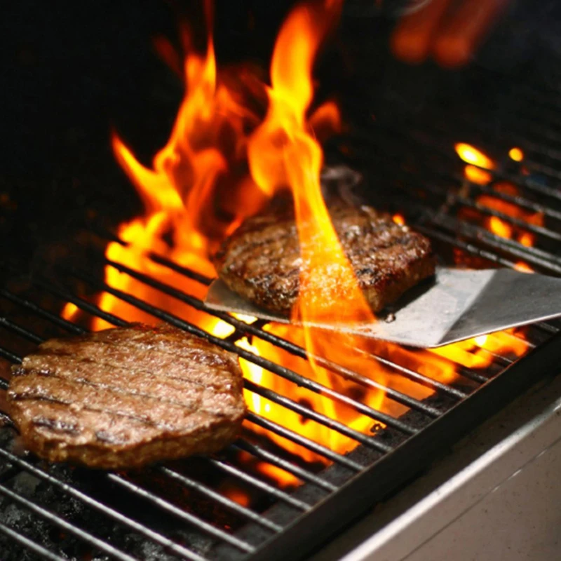 

Антипригарная сковорода, жареная лопатка для выпечки, барбекю, металлическая лопатка для стейков, кухонный инструмент для приготовления пи...