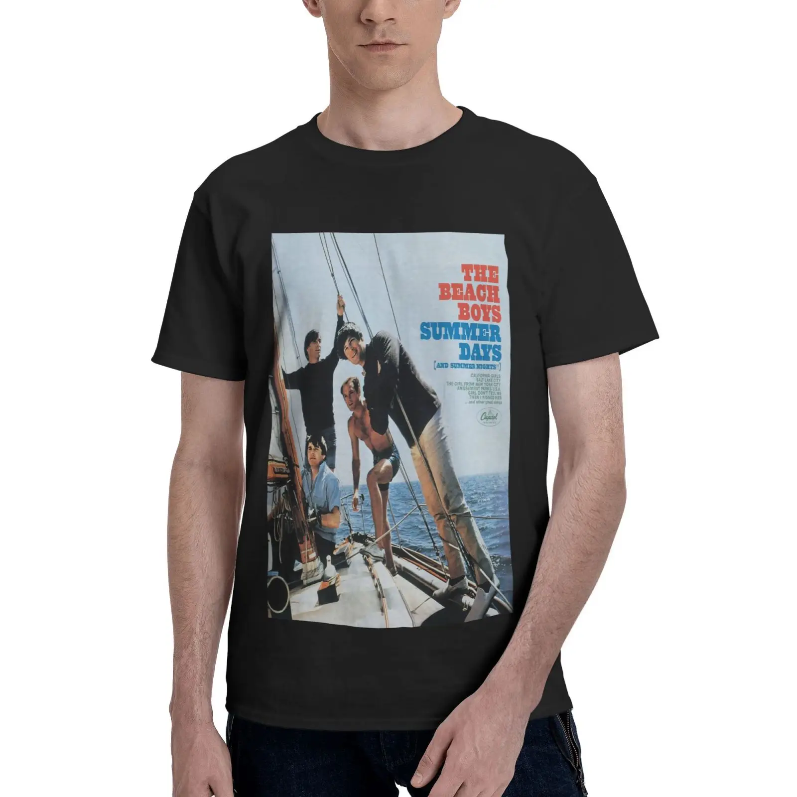 

Мужская футболка The Beach Boys Days Vinyl Cd, футболки, аниме футболка, Мужская аниме одежда, футболка оверсайз, аниме мужские рубашки