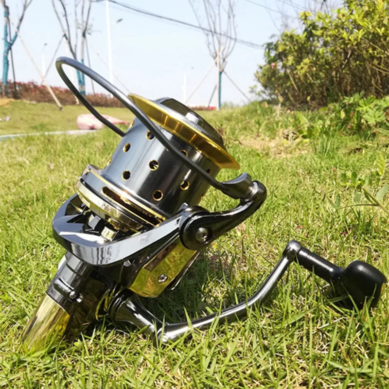 High Speed Spinning Fishing Reel All Metal Upgrade Trolling High Profile Reel Summer Tackle Wedkarstwo Sports And Entertainment enlarge