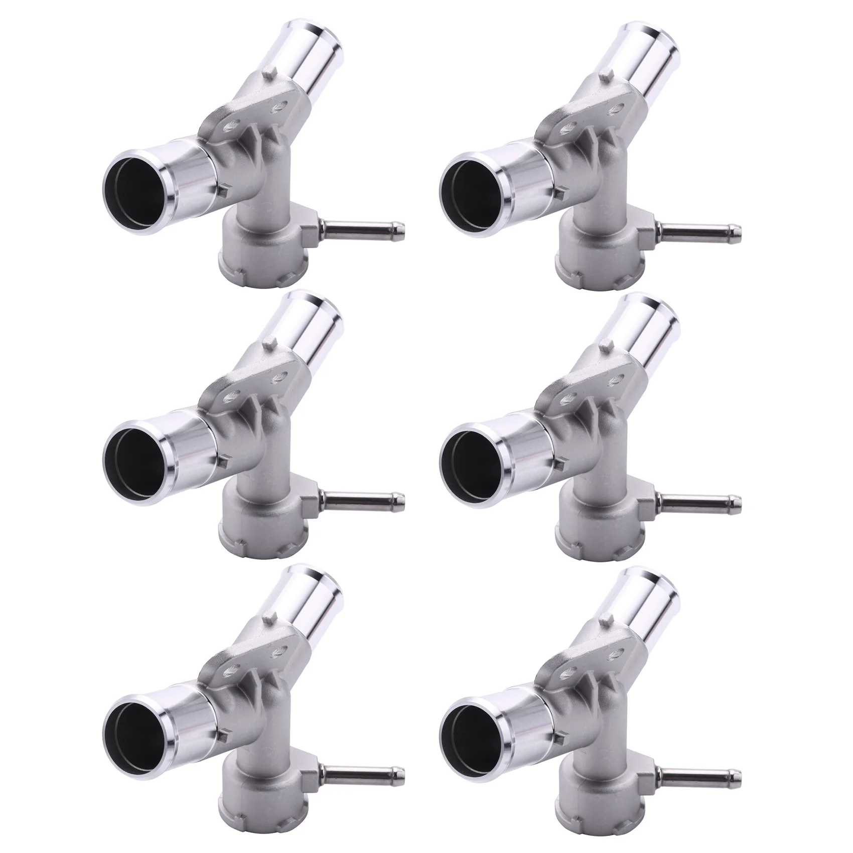 6X алюминиевый наполнитель радиатора двигателя шейный термостат охлаждающей