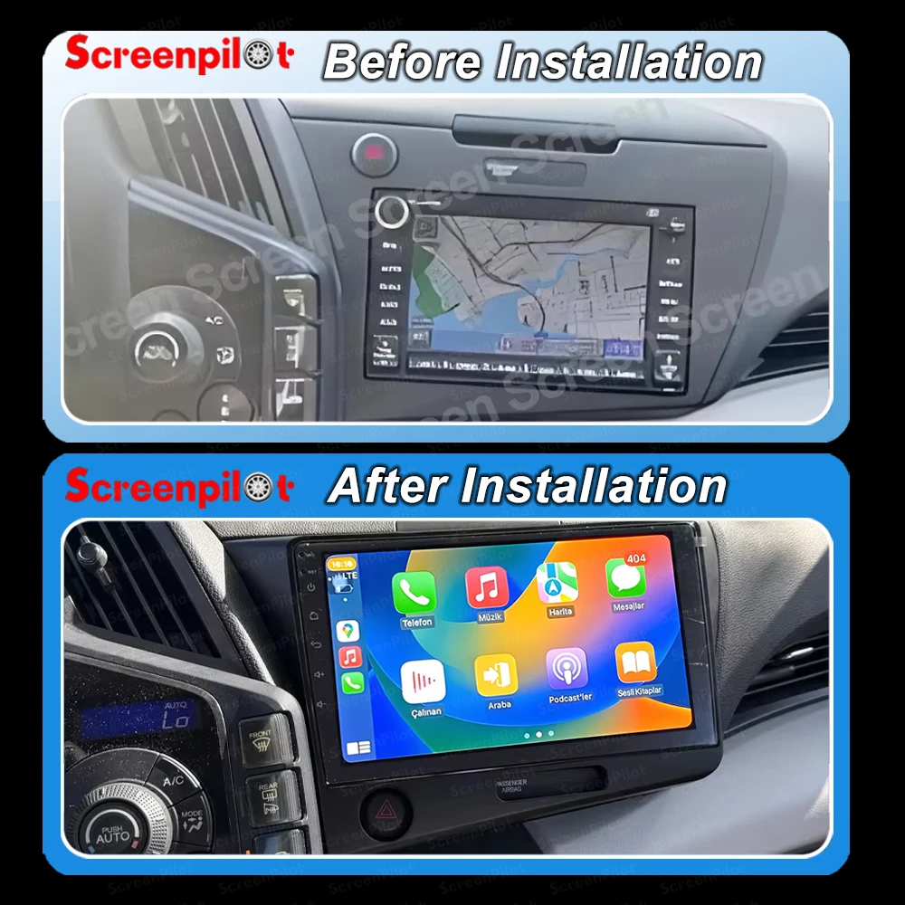 Фото Android 15 для Honda CR-Z 1 CRZ LHD RHD 2010-2016 Автомобильный радиоприемник Мультимедиа 5G Беспроводной Carplay Сенсорный экран GPS-навигация Стерео №2