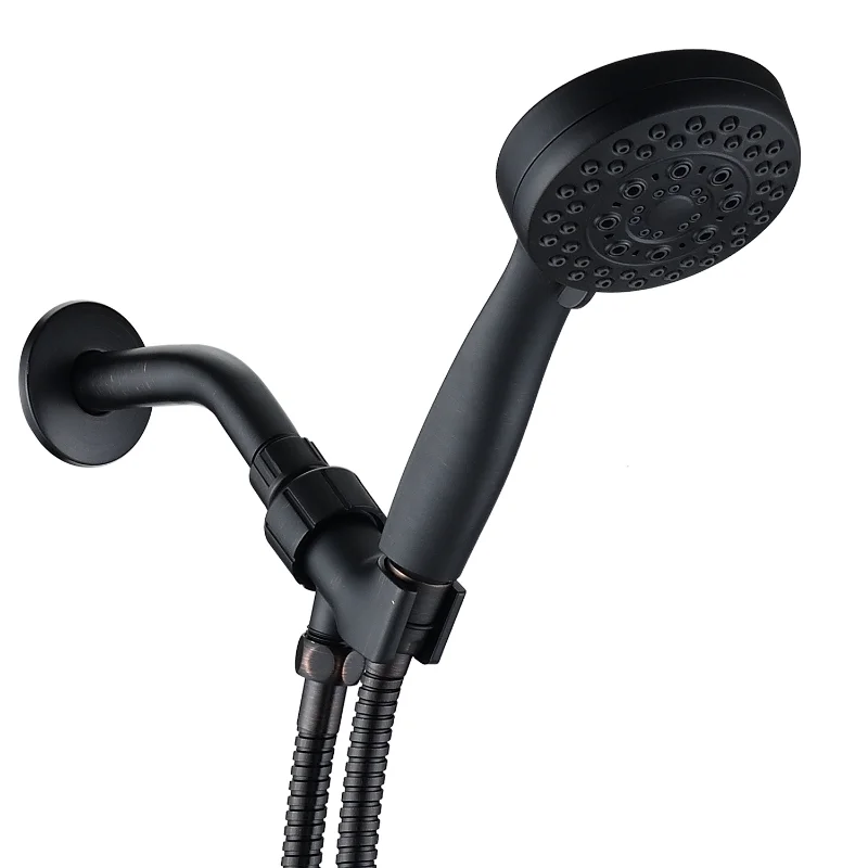 

Handheld Shower Head with Hose High Pressure Shower Heads\ Oil Rubbed Bronze Oil-Rubbed Bronze Plastic [US Stock]