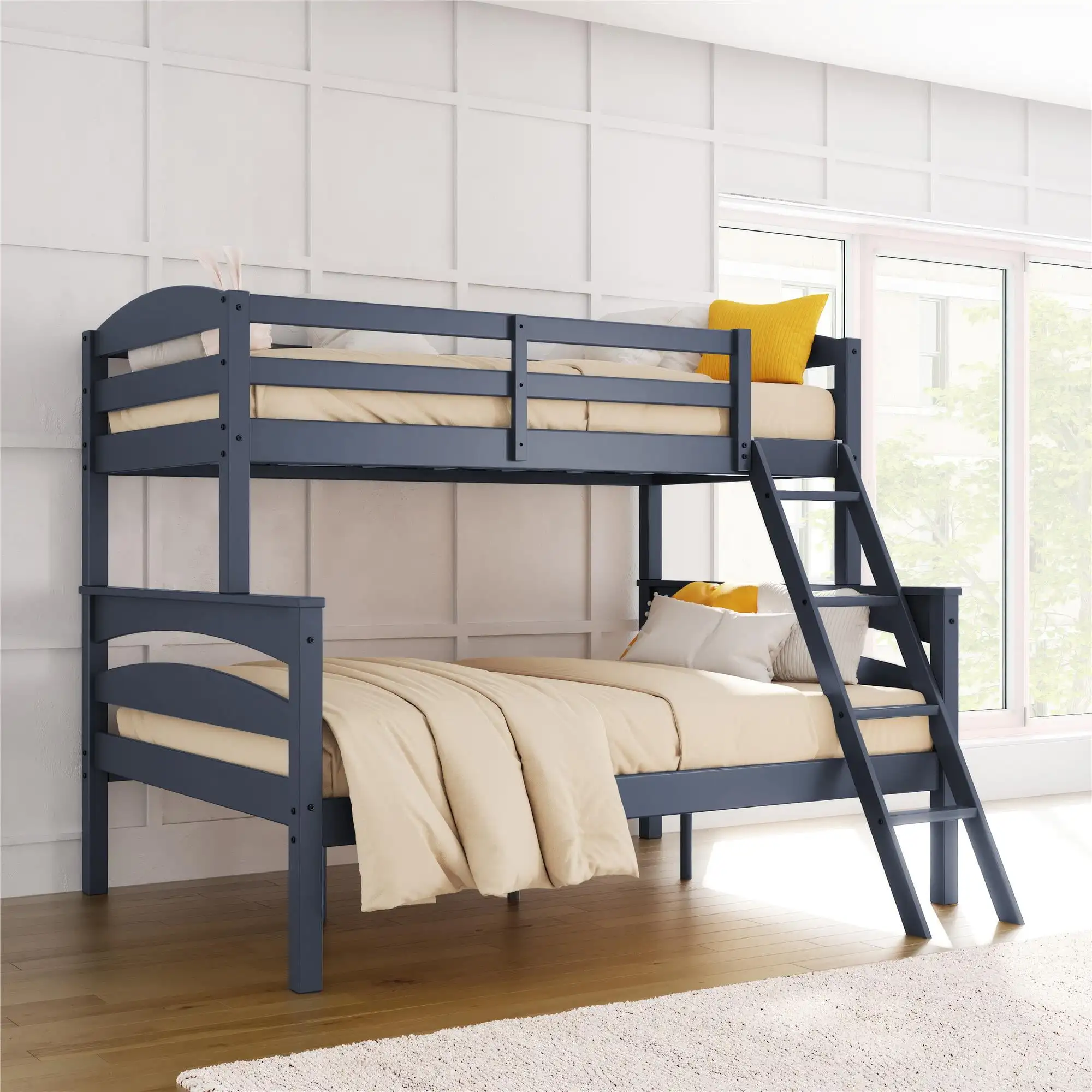 

Better Homes Gardens Leighton Kids' Convertible Twin-Over-Full Bunk Bed