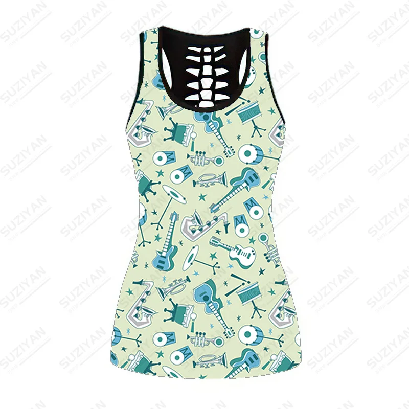 

3D Printing Women Summer Clothes For Women Tank Top Women Tops Crop Top Sports Corset Miss Wear Out Tight Short Fitness