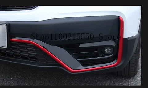 Молдинговая крышка переднего бампера, молдинг для Honda CR-V CRV 2021 2022, автомобильный стиль, отделка, полоса, защита рамы, аксессуары для украшения