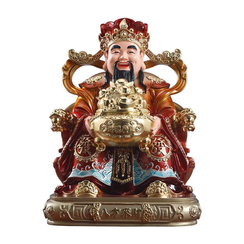 

Статуя Бога богатства из резины