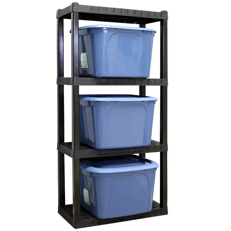

Multipurpose Heavy Duty Organizer for Room, Garage, Basement, Shed, Workshop - 400 lbs Capacity Shelving Unit, Made in North Ame