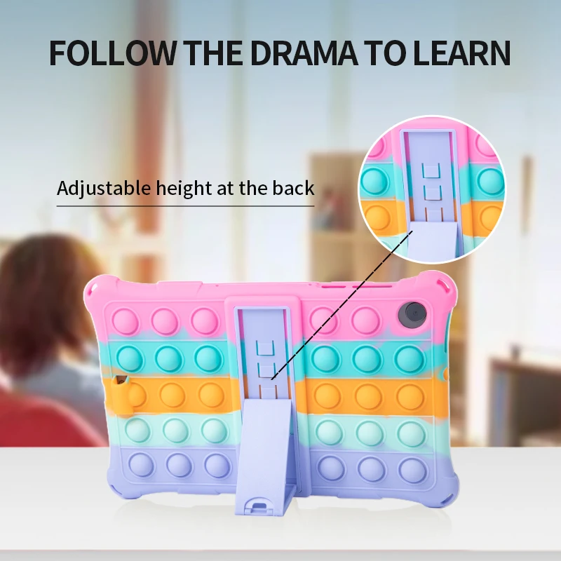 Мягкий чехол Bubble для Lenovo Tab M10 HD 2-го поколения TB-X306X X306F 10 1-дюймовый X306 Kids Funda Stand Shell