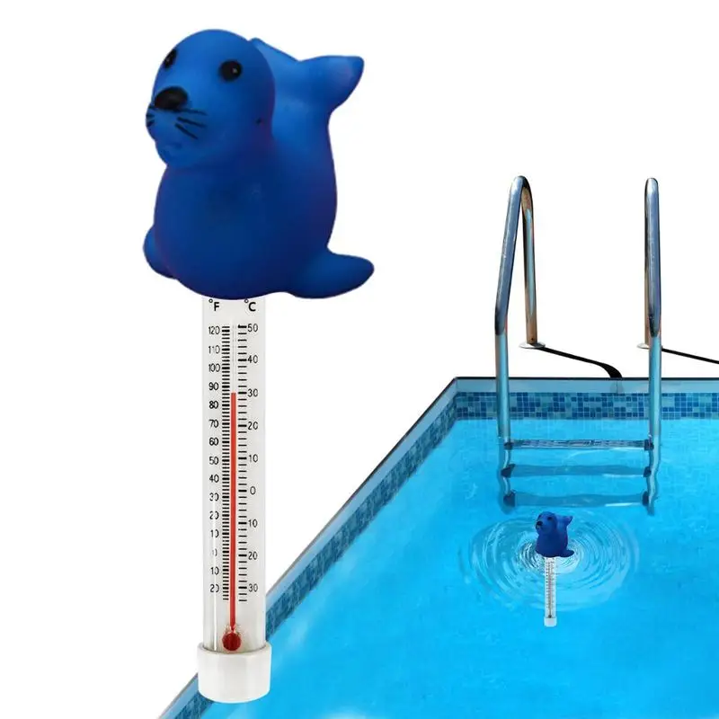 

Portable PVC Plastic Swimming Pool Floating Thermometer Bathtub SPA Hot Tub Fish Ponds Water Temperature Measuring Meter