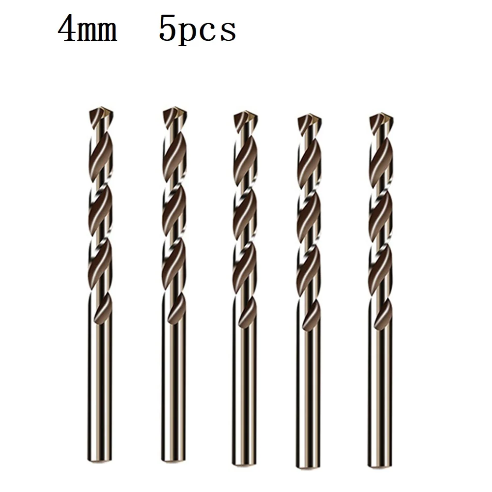 

5 шт., спиральные сверла VIBRATITE HSS M35 кобальтовые 1/1,5/2/2,5/3/3,5/4 мм