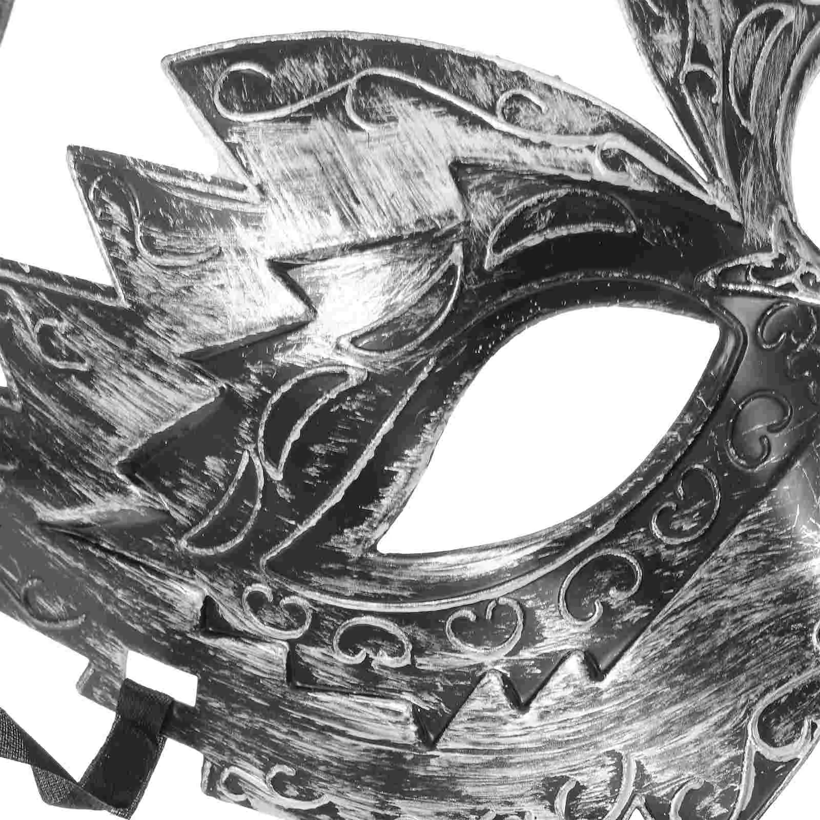 235x14 см модная пилообразная полумаска пластиковая маска для лица реквизит