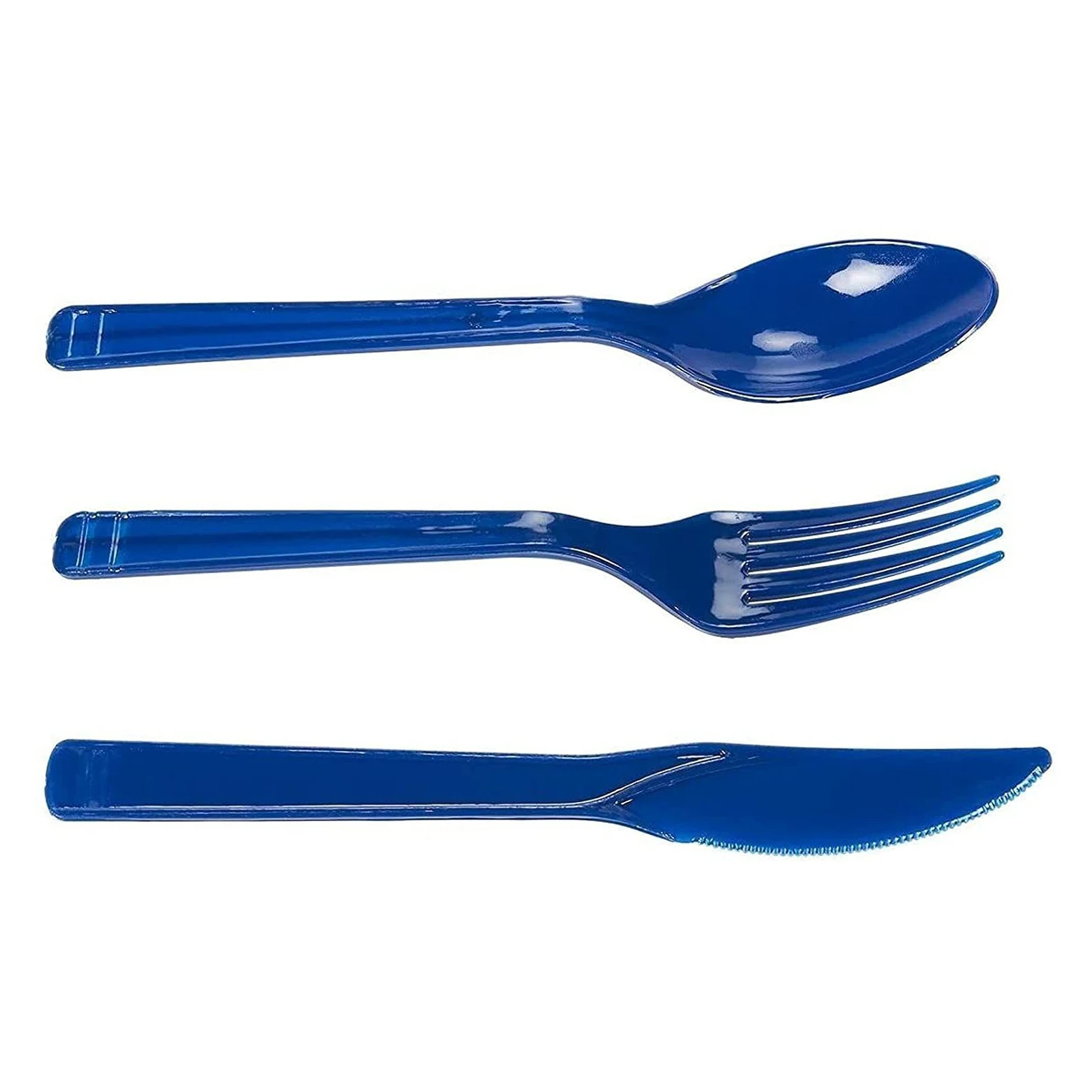 

Plastics Tableware Set | Dis-posable Knives Spoons Forks 16 Set | Party Supplies Dis-posable Plastics Tableware Set for Wedding