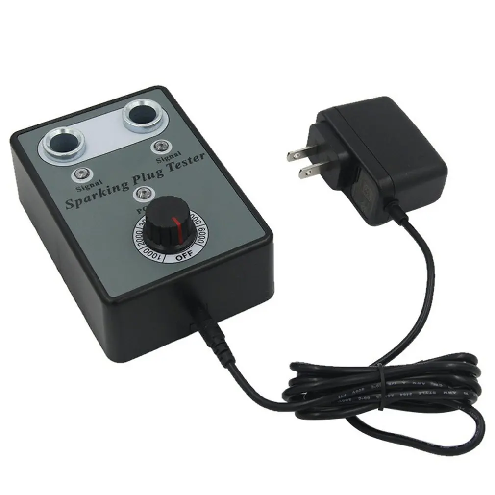 

Car Spark Plugs Tester Auto Motriz With US Plug Ignition Plug Analyzer Diagnostic Auto Tool Detector Ignition Plug Analyzer