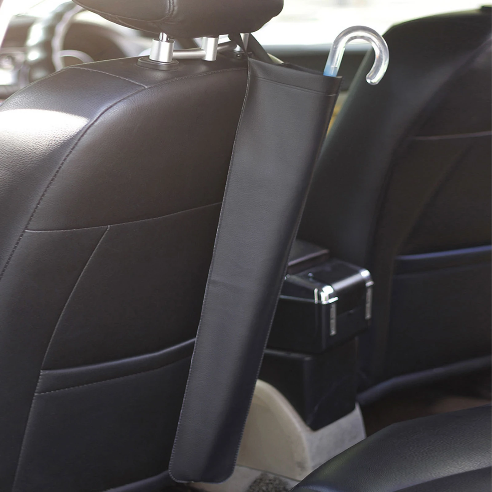 

Umbrella Organizer Car Umbrella Storage Bag with Magic Sticker Auto Back Seat Waterproof Umbrella Holder Bucket for Cars Trucks