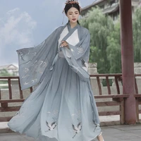 chinese folk dance dress women retro tang dynasty girl noble princess cosplay stage clothing lady vintage hanfu dance wear